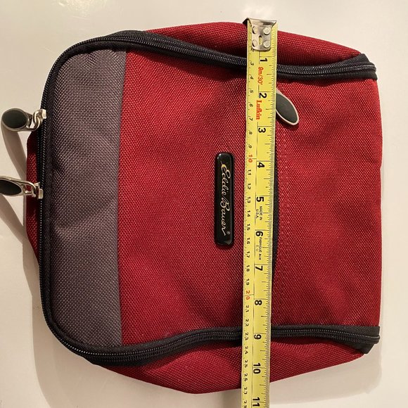 Eddie Bauer Small Toiletries Nylon Zippered Travel Bag  Unisex - Picture 6 of 8